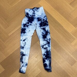 Electric & Rose Indigo and White Leggings